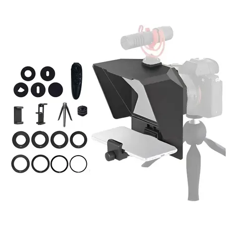 プロンプター　Glide Gear TMP100 teleprompter Glide Gear Teleprompter TMP 100 – DSLR, tablet, smartphone – vidro
