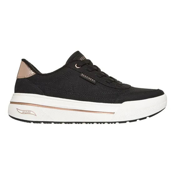 Zapatillas Skechers Mujer Arch Fit Arcade Hi Negro