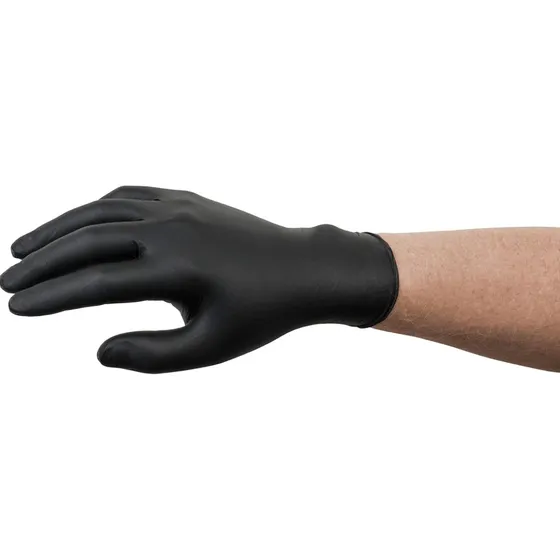 Guante Nitrilo Negro Microflex Ansell 93-252 Talla Xl Negro Xl