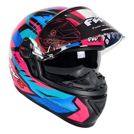 Capacete Fechado Fw3 Gtx Fox Masculino Feminino + Narigueira