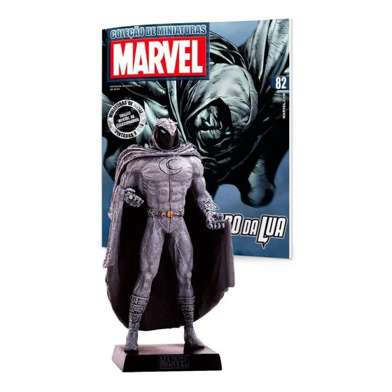 Miniatura Eaglemoss Marvel - Cavaleiro Da Lua - Com Revista 