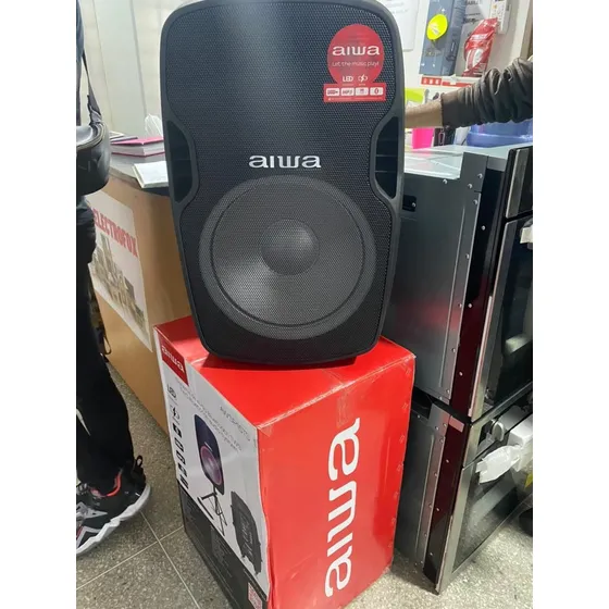 Corneta Aiwa Con Microfono Y Paral 15pulgadas