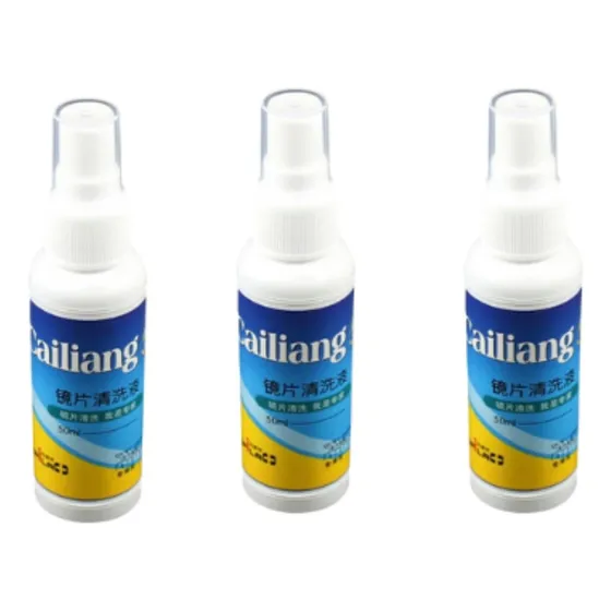 Set De Liquido X3 Limpieza Para Lentes, Gafas +paños