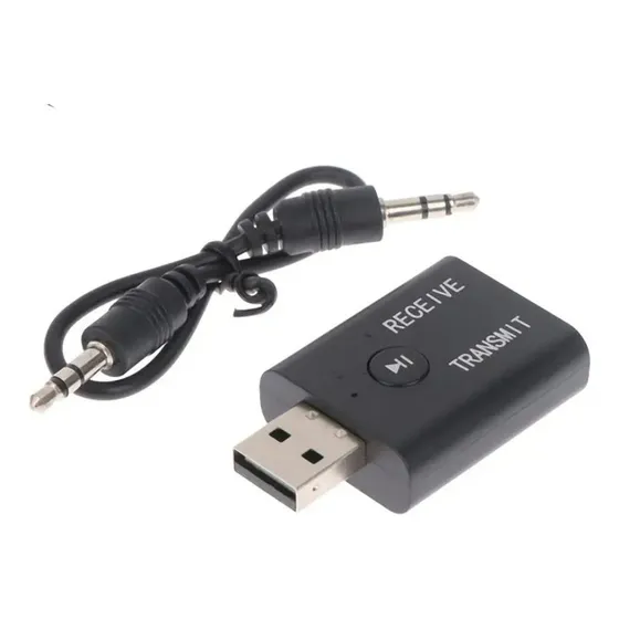 Transmisor Y Receptor De Audio Bluetooth Inalambrico Usb