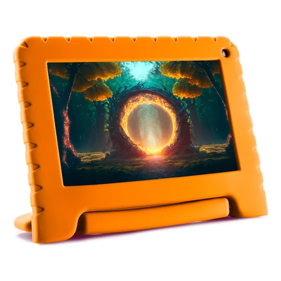 Tablet Kid Pad Nb412 4gb Ram 64gb Android Laranja Multi
