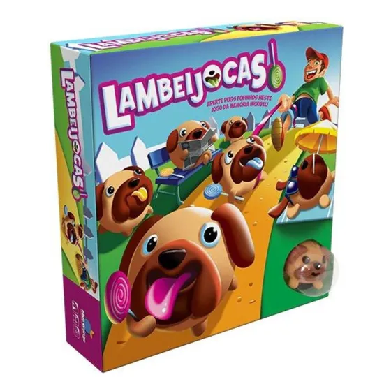 Jogo De Tabuleiro Board Game Pugs Fofinhos Lambeijocas