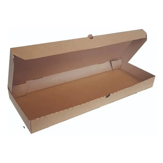 Caja Para Pizzas Medio Metro 50x25x5 Calidad Premium X 100 Color Marrón
