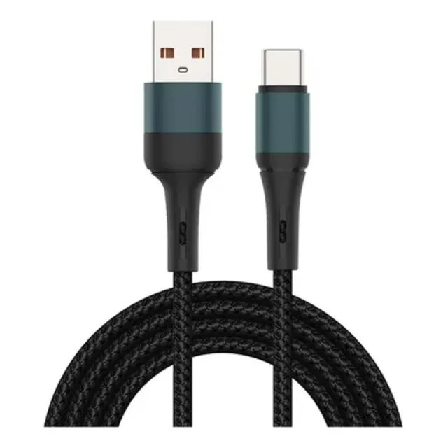 Cable Usb X Tipo C 3m Datos Carga Rápida Trenzado Enmallado
