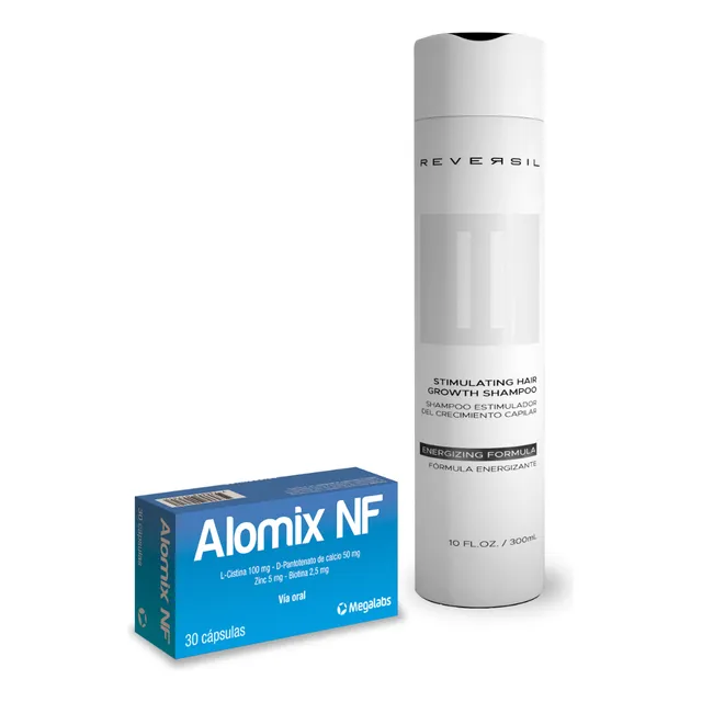 Alomix Nf + Shampoo Reversil® Estimulante | Kit Crecimiento