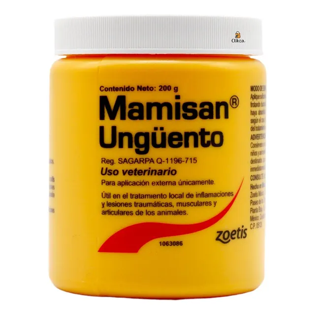 Mamisan Ungüento 200 Gramos Original Zoetis Desinflamador