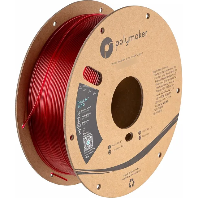 ~? Filamento Polymaker Petg 1.75mm, 1kg Fuerte Filamento De 