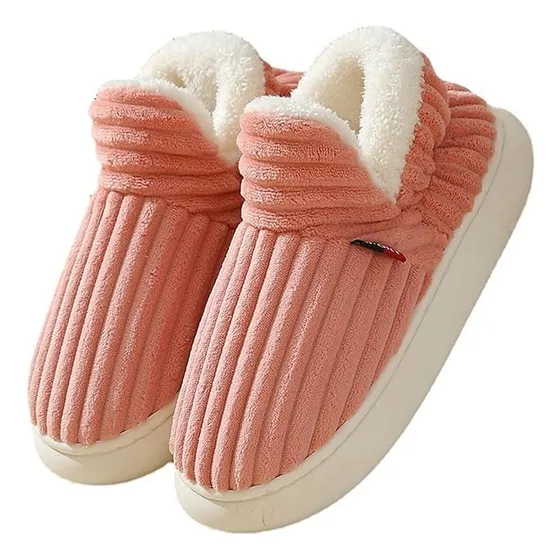 Pantufla Bota De Pana Excelente Calidad Y Abrigadas Hombre
