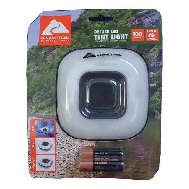 Luces De Camping 100 Lúmenes Resistente Al Agua Ozark Trail