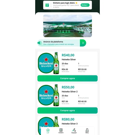 Script, Plataforma De Investimentos Com Demo