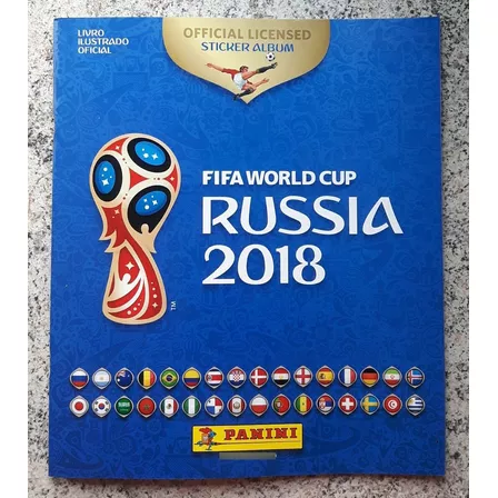 Álbum Figurinhas Copa Do Mundo 2018 - Completo - Para Colar