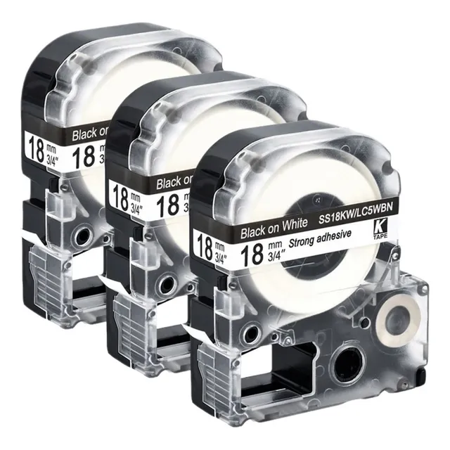 N Cinta Adhesiva Ss18kw Lc5wbn 18 Mm 3/4 Para Epson Lw-300lw
