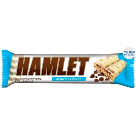 Chocolate Hamlet Blanco Y Cookies Dulce - Mejor Precio