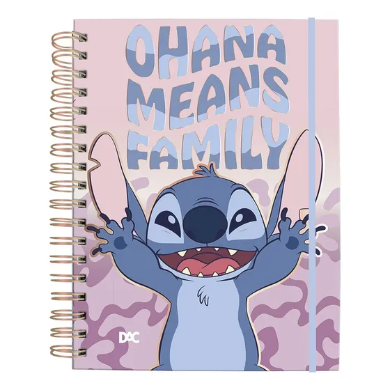 Caderno Smart Universitário Stitch - Dac Rosa