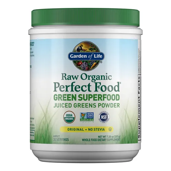 Suplemento Garden Of Life Raw Organic Perfect Food, 30 Porci