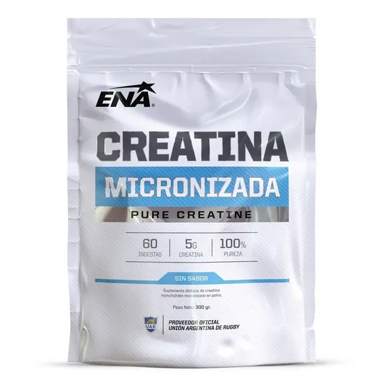 Creatina Micronizada X 300 Grs.- Aumento De Masa, Fuerza Y P