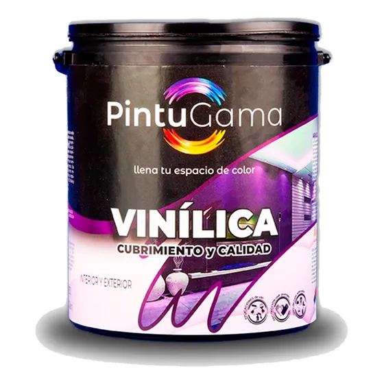 Pintura Acrovinílica Pintugama Tipo A Galón