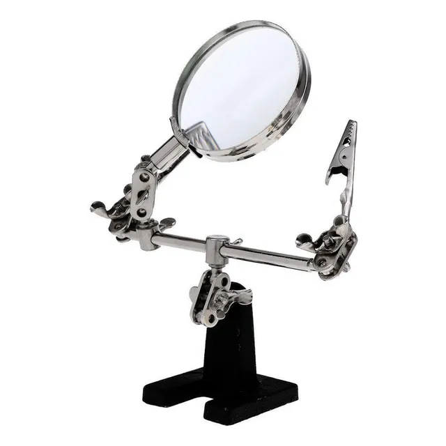 Lupa 2.5x Con Soporte Para Inspección Trabajo Electrónico