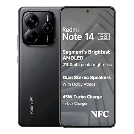 Xiaomi Redmi Note 14 5g 8gb 256gb Dual Sim (global) C/ Nfc Black