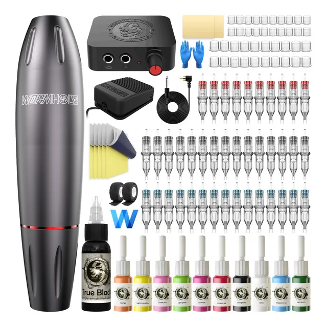 Kit De Pluma De Tatuaje Para Máquina De Tatuaje