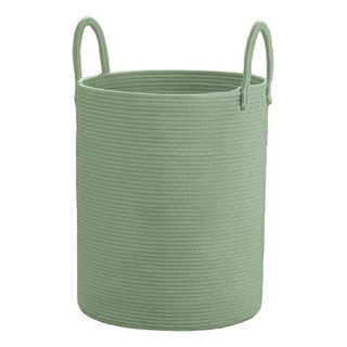 Cesto De Cuerda Para Lavandería Ropa Plegable Resistente Cesto De Cuerda Para Lavandería Ropa Plegable Resistente