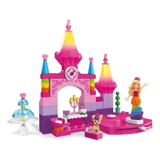 Mega Bloks Barbie Rainbow Princess Castle