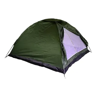 Barraca Camping Iglu 4 Lugares Pessoas Acampamento Praia Cor Verde/preto Barraca Camping Iglu 4 Lugares Pessoas Acampamento Praia Cor Verde/preto