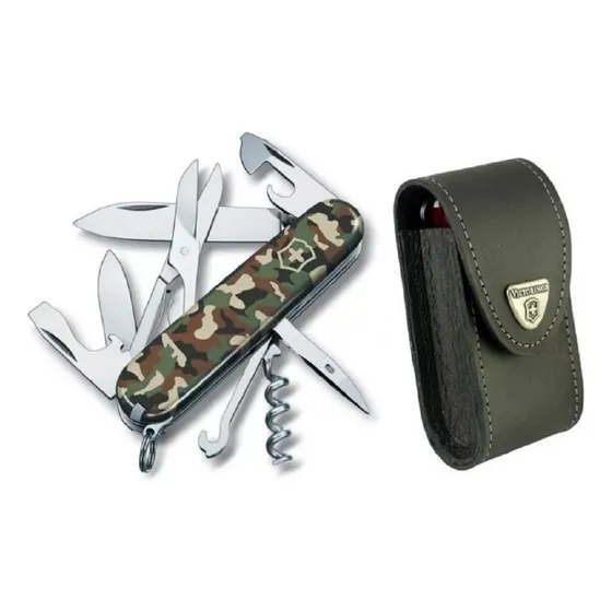 Cortaplumas Victorinox Climber Camuflada 14 Usos + Funda