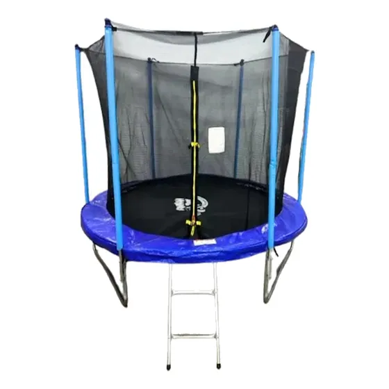Cama Elastica O Trampolin 244 Cm + Diversion + Seguridad