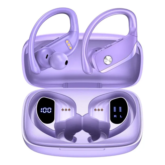Audífonos Inalámbricos Bmani T16 Con Bluetooth Color Violet