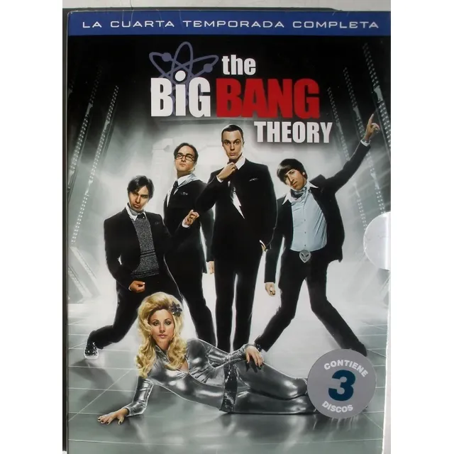 Dvd The Big Bang Theory  Temporada 4  Promo 3 Dvds Nuevo