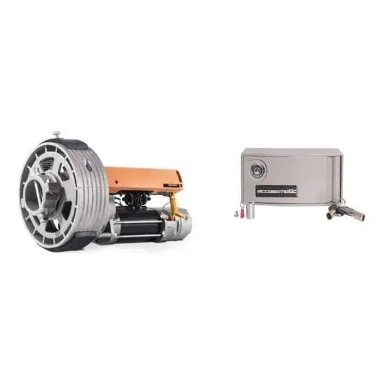 Motor Central Para Puertas / Cortinas Errollables De 170 Kg