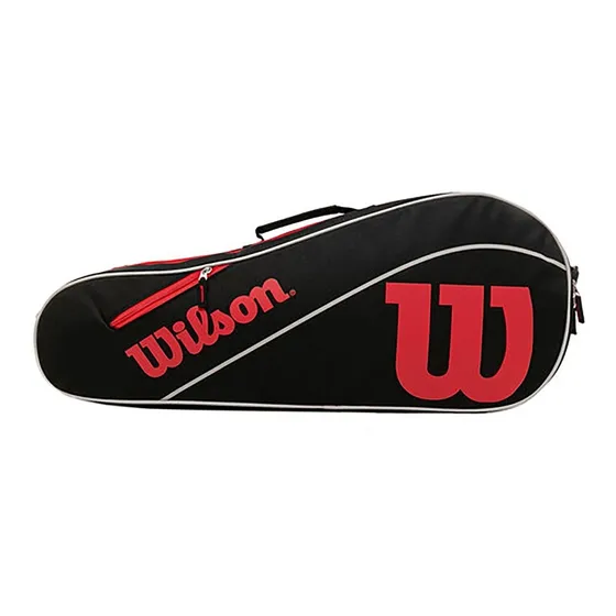 Bolso Raquetero Morral Tenis Funda Wilson Advantage Iii 3pk