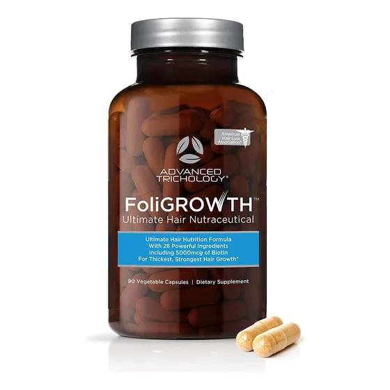 Foligrowth Vitaminas Alta Potencia Anti Caida Cabello Pelo