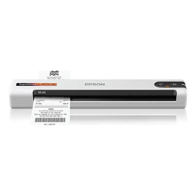 Escáner Móvil De Recibos Y Documentos Epson Rapidreceipt Rr-