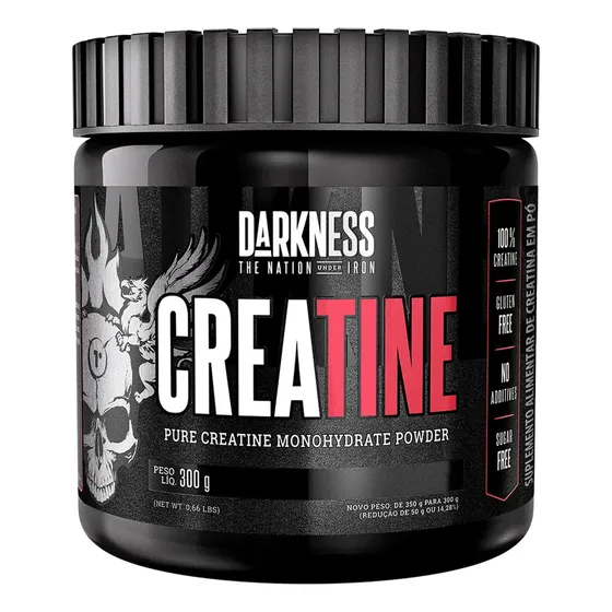 Creatina Monohidratada 300g Darkness Integralmedica