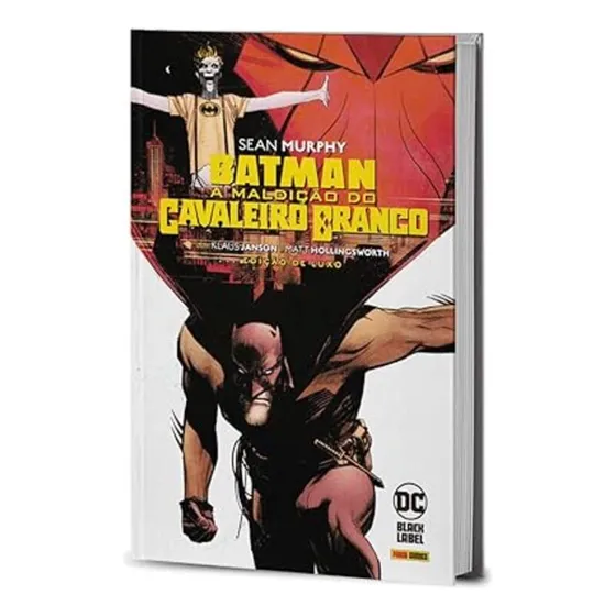 Batman: A Maldição Do Cavaleiro Branco Ed. Luxo: Black Label