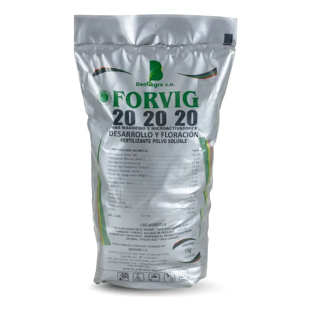 Forvig 20-20-20 Regulador De Crecimiento X 1 Kilo