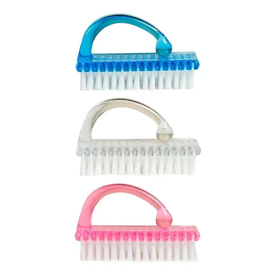  Diswald & Co X 3 Cepillos Uñas Con Mango Manicuría Cod. 117