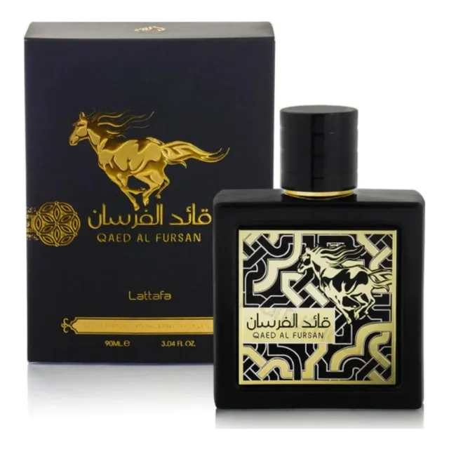 Perfume Qaed Al Fursan By Lattafa 90 Ml. 100% Original Árabe