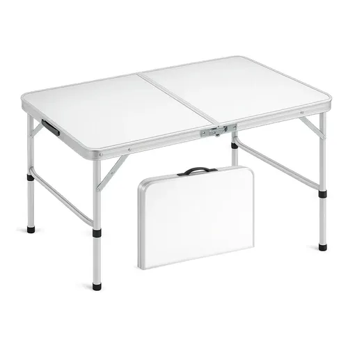 Mesa Dobrável Maat Brand Alumínio 60x45 Centímetros Vira Maleta