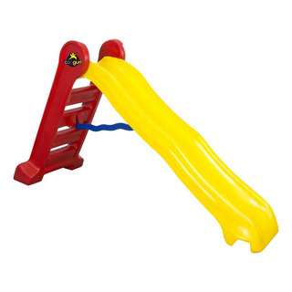 Escorregador Grande Canguri Com 4 Degraus Rampa Amarela Cor Vermelho E Amarelo Escorregador Grande Canguri Com 4 Degraus Rampa Amarela Cor Vermelho E Amarelo