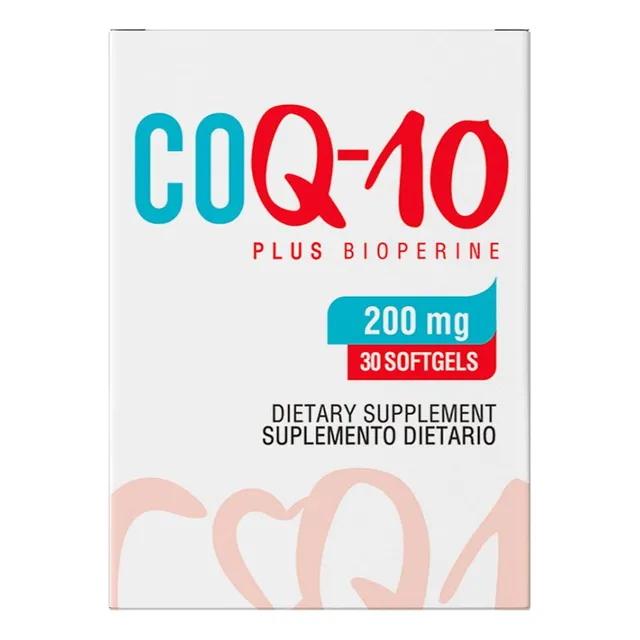 Coenzima Q10 Con Bioperina 30 Softgels