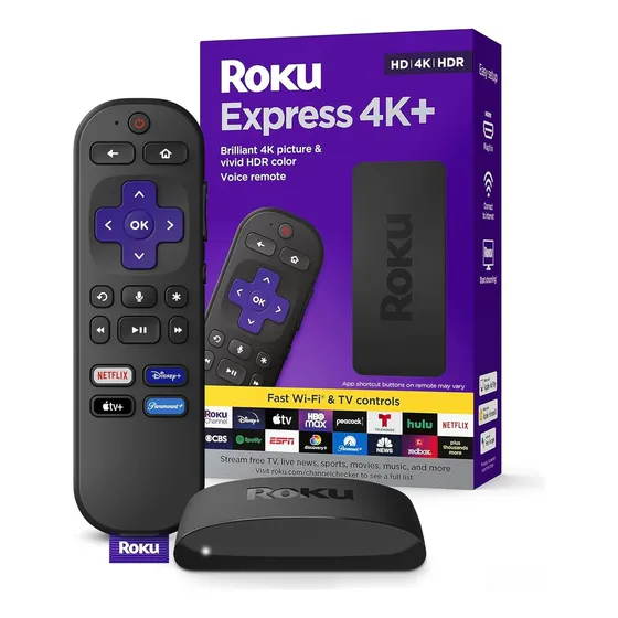 Roku Express 4k+ - Dispositivo De Streaming