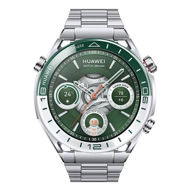 Huawei Smartwatch Ultimate Tela De 1.5  Com Pulseira De Aço Inoxidável - Cor Verde