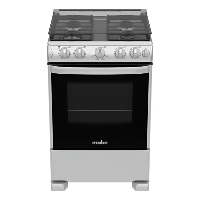 Cocina A Gas Mabe 60 Cm Quemador Tecnologia Ultimate Acero